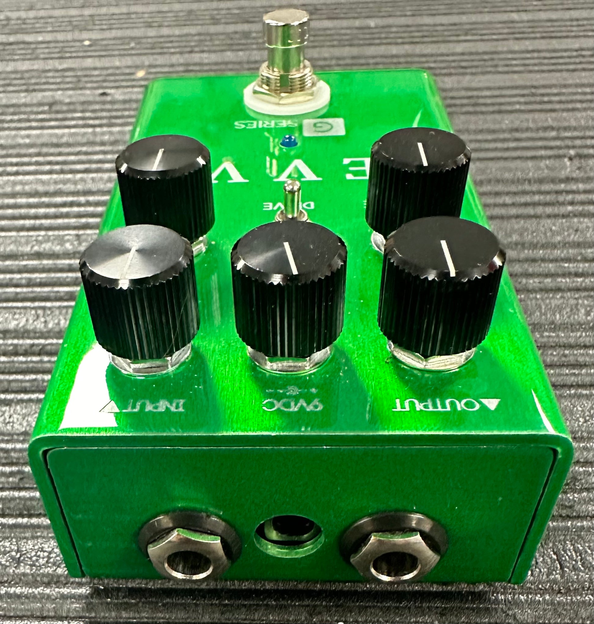 Back of Used Revv G2 Overdrive Pedal w/box TSS3720