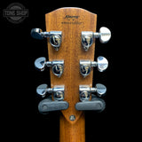 Back of headstock of Used 2023 Alvarez AGW77CESHB Deluxe.
