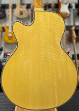 Back of Used Epiphone Joe Pass Emporer w/case TSS6699