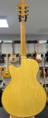 Full Back of Used Epiphone Joe Pass Emporer w/case TSS6699