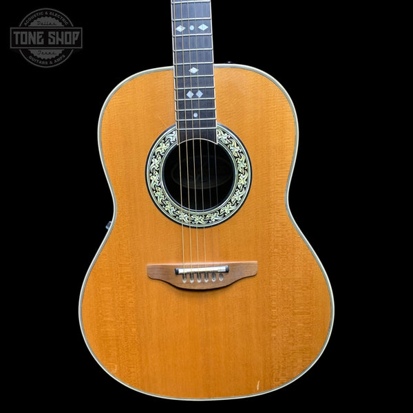 Front of Used 1986 Ovation 1717 Legend.