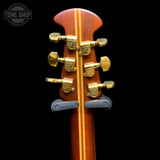 Back of headstock of Used 1986 Ovation 1717 Legend.