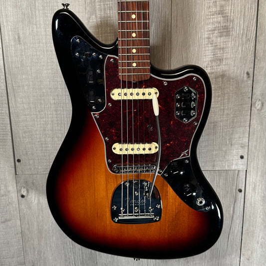 Front of Used 2019 Fender Classic Player Jaguar Sunburst w/bag TSS3701