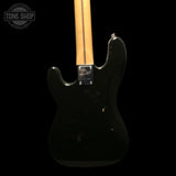 Back of body of Used Squier P-Bass Black TFW3548.