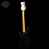 Back of Used Squier P-Bass Black TFW3548.