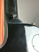 Close-up of the neck joint.