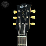 Headstock for Gibson Custom Les Paul Standard Translucent Blue.