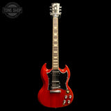 Full frontal of Used Gibson SG Standard Heritage Cherry.