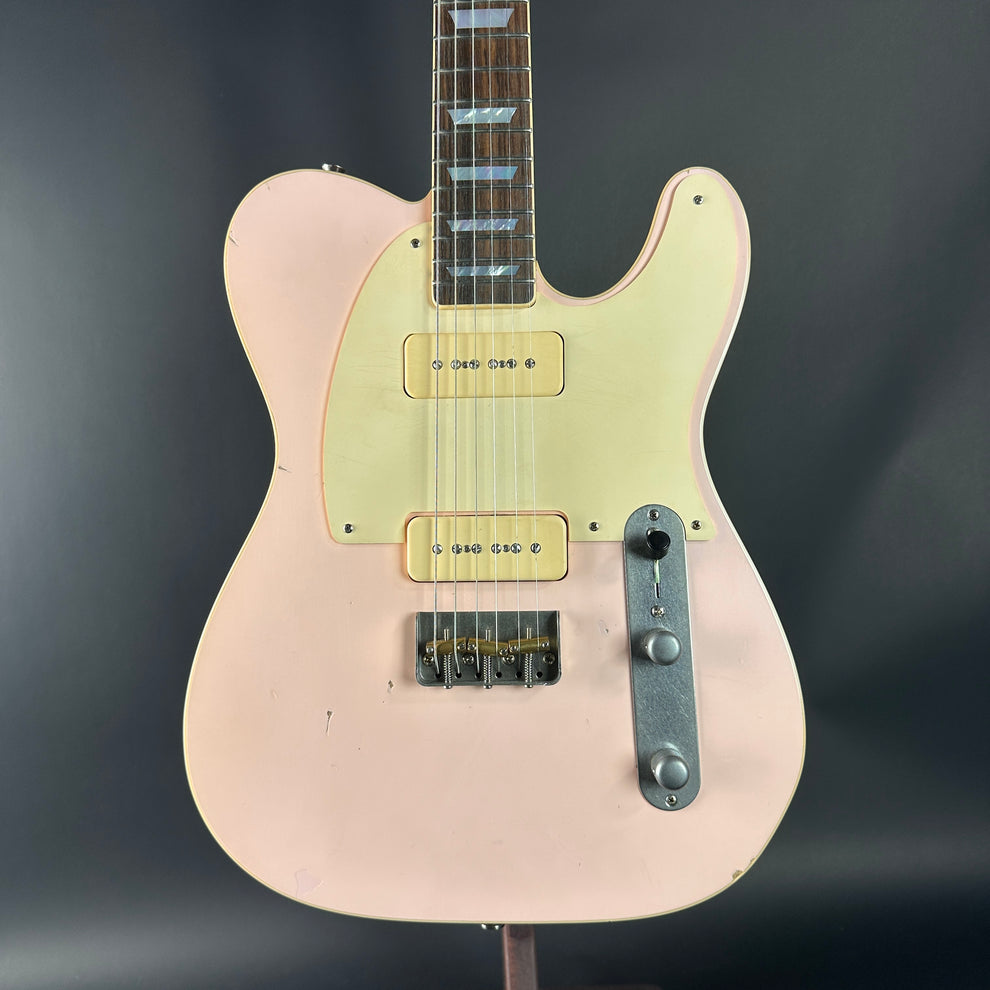 Used Nash T-56 P90 Shell Pink w/case TSU23236 – Tone Shop Guitars