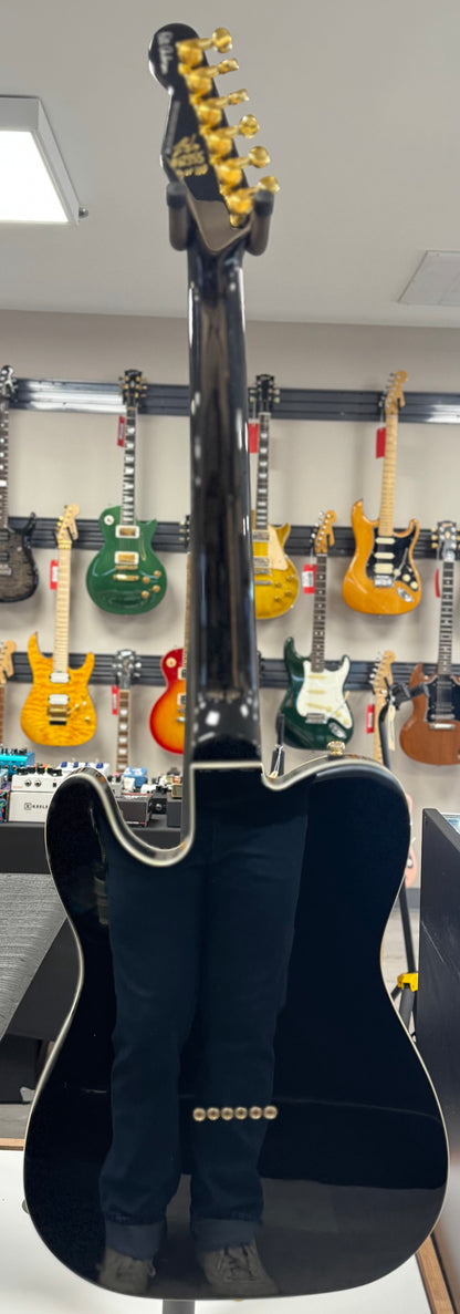 Back of whole Used Reverend Pete Anderson Eastsider Custom Midnight Black TSS6690