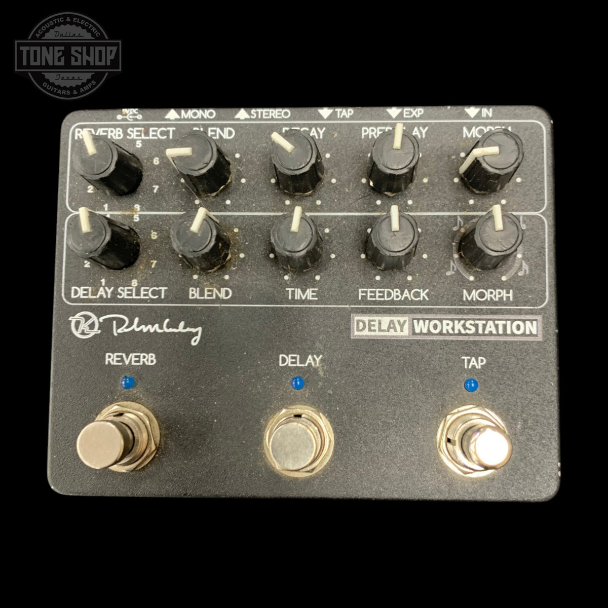 Top of Used Keeley Delay Workstation Pedal TFW3601.