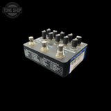 Left angle of Used Keeley Delay Workstation Pedal TFW3601.