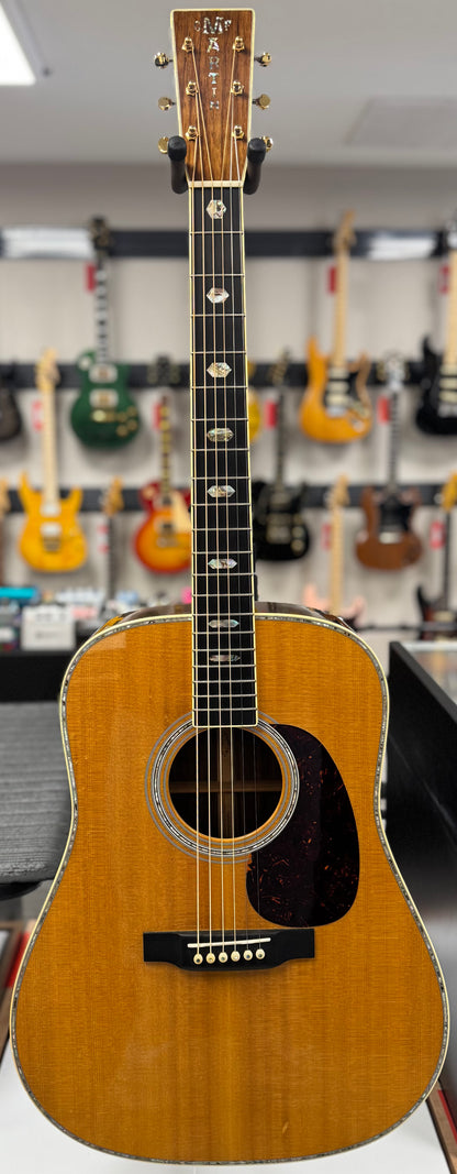 Used 2018 Martin D-41 Natural w/Case TSS6732