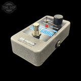 Left angle of Used Electro-Harmonix Holy Grail Nano Reverb Pedal TFW3653.