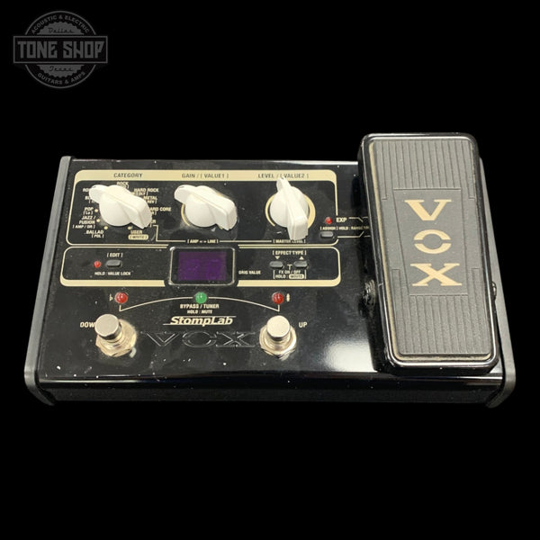 Top of Used Vox StompLab IIG Modeling Guitar Effects Pedal TFW3649.