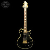 Full frontal of Used 2004 Samick Greg Bennett Avion AV-7 Black TFW3644.