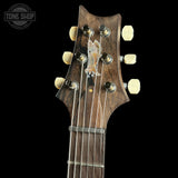 Headstock for PRS Private Stock 12506 DGT Semi Hollow Tiger Eye Glow Brazilian RW Neck.