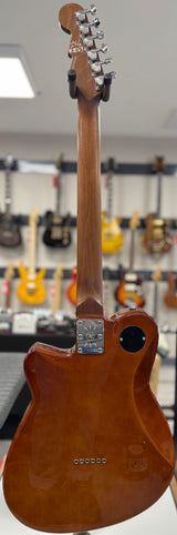 Used Reverend Charger RA Limited Edition Red Gold Green Sparkle w/case TSS6776