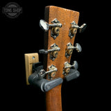 Back of headstock of Used 2016 Martin SC-13E.