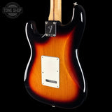Back angle of Used Fender Player Strat 3-Color Sunburst.