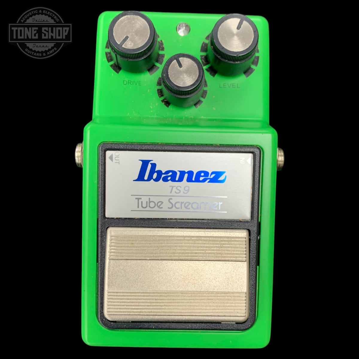 Top of Used Ibanez TS9 Tube Screamer Pedal TFW3660.