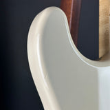 Wear on back of Used 1999 Fender Standard Stratocaster White.