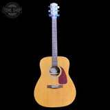 Full frontal of Used 1998 Fender DG-7 Dreadnought TFW3642.