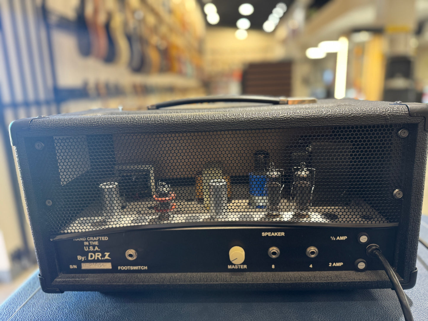 Used Dr Z Prescription JR 18 Watt Guitar Amplifier Head w/footswitch TSS6775