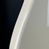Wear on body of Used 1999 Fender Standard Stratocaster White.