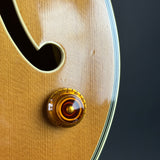 Wear on body of Used 1993 Epiphone Joe Pass Emperor.