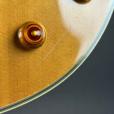 Wear on body of Used 1993 Epiphone Joe Pass Emperor.