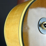 Wear on body of Used 1993 Epiphone Joe Pass Emperor.