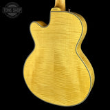 Back angle of Used 1993 Epiphone Joe Pass Emperor.