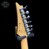 Back of headstock of Used Ibanez ICX120 "Iceman Mini" Black TFW3638.