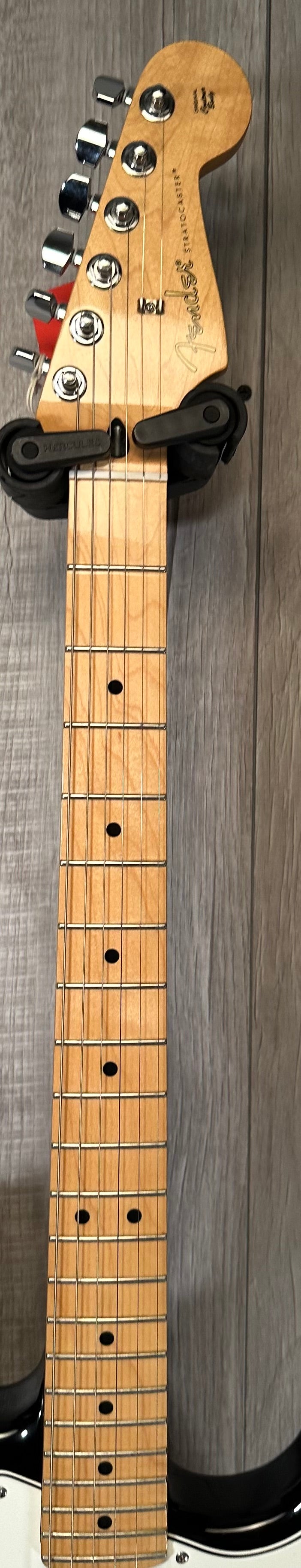 Neck of Used Fender Player Stratocaster HSS 3 Tone Sunburst TSS3786