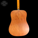 Back of body of Used Jasmine By Takamine S35 Dreadnought TFW3636.