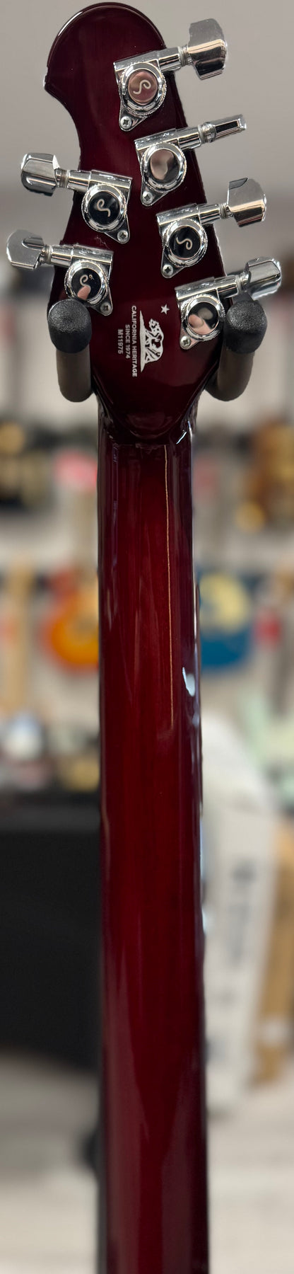 Used Ernie Ball Music Man JP15 Red Sunrise w/Case TSS6779