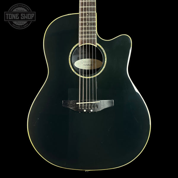 Front of Used Ovation Celebrity CC057 Black.