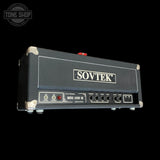 Left angle of Used Sovtek Mig 100 Head TFW3618.