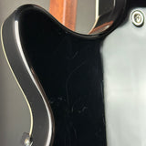 Wear on back of Used Gretsch G5421 Electromatic Jet Club Red.