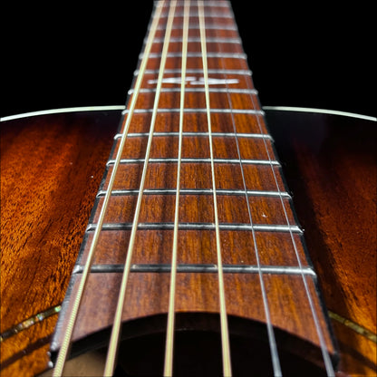 Fret board of Used 2018 Alvarez Artist 66 Shadowburst AP66SHB Parlor Guitar w/Bag TFW2231