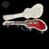 Collings I35-LC Faded Cherry in case.