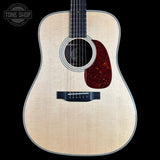 Front of Collings D2H Natural Sitka/Rosewood.