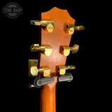 Back of headstock of Used 2024 Taylor 50th Anniversary 217e-SB Plus LTD.