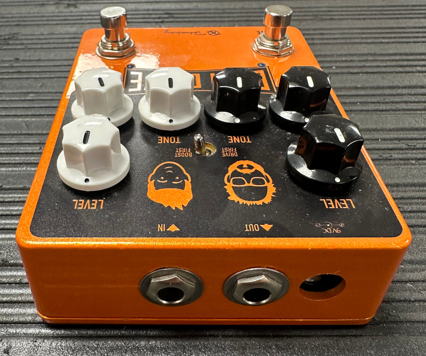 Back of Used Keeley D&M Drive Overdrive TSS3820