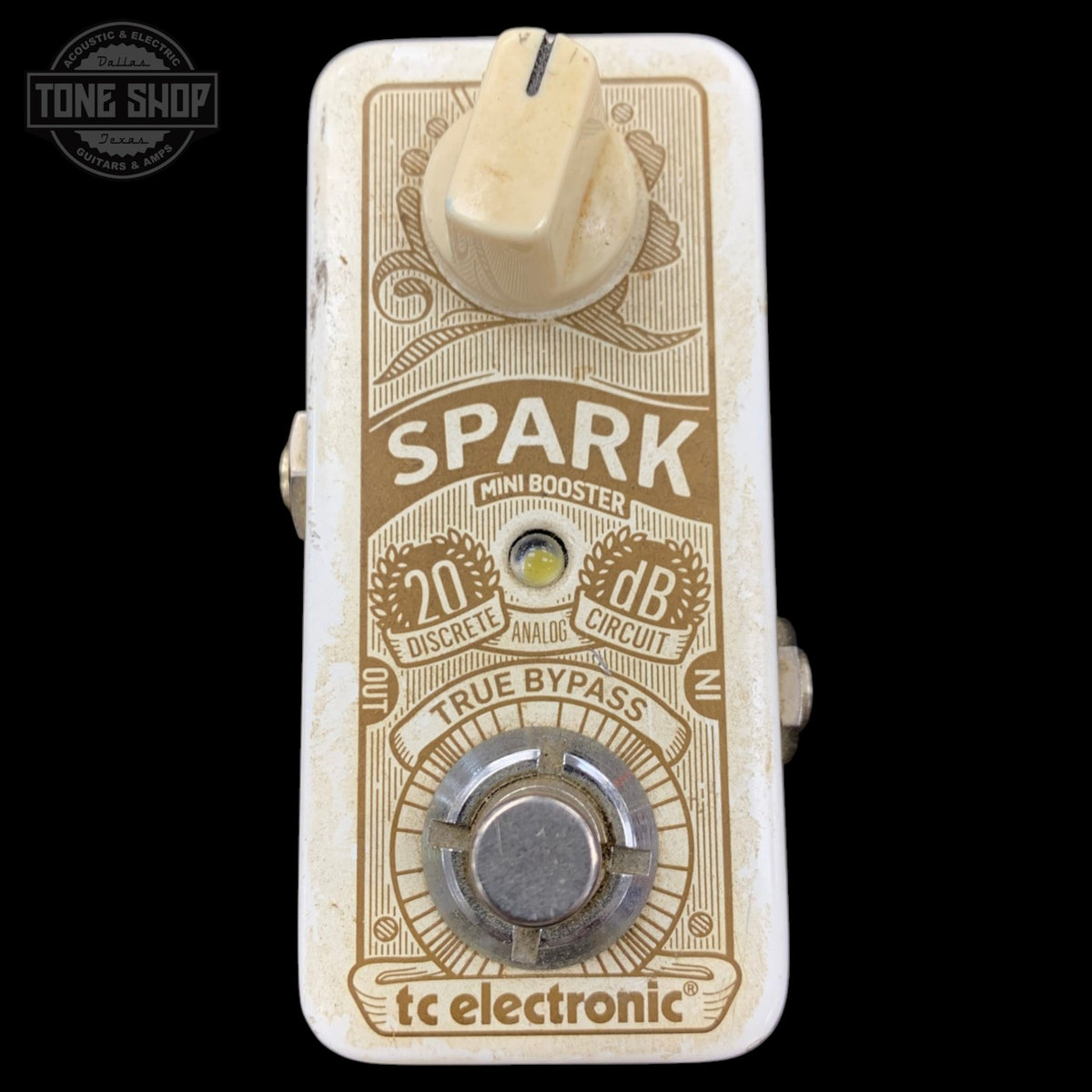Top of Used TC Electronic Spark Mini Booster Pedal TFW3679.