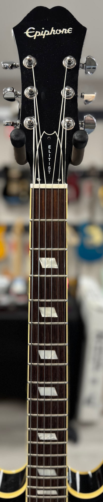 Used 2013 Epiphone Elitist Casino MIJ Vintage Sunburst w/Case TSS6733