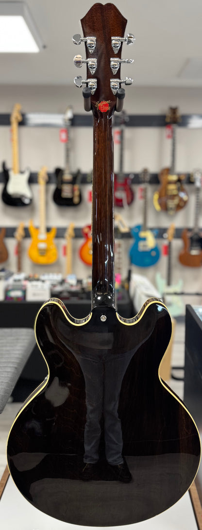 Used 2013 Epiphone Elitist Casino MIJ Vintage Sunburst w/Case TSS6733