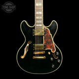 Front of Used 2020 D'Angelico Excel Mini Black.