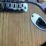 Wear on body of Vintage 1979 Strat Natural.
